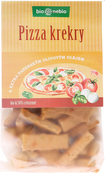 BIO pizza krekry 130 g Bionebio